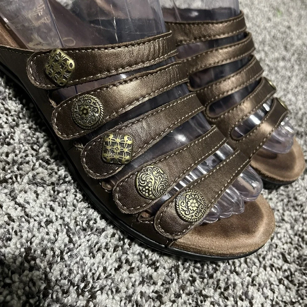 Dansko Women's 1501290200 Leather Sandals Size EU 37